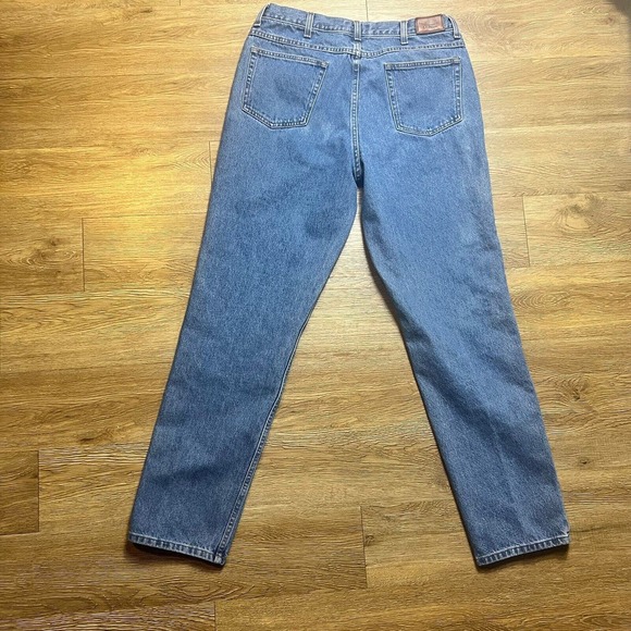 LL Bean Jeans Men's 36 x 34 Classic Fit Straight Leg Stonewashed Denim - Picture 2 of 11